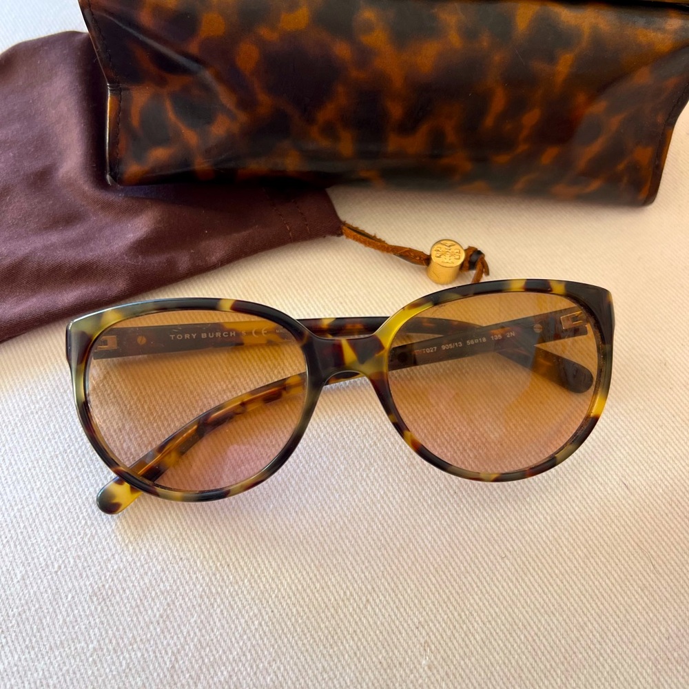 Tory Burch Tortoise Sunglasses